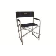 Fauteuil Director : Noir/Bleu