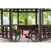 Vélo pliant à assistance électrique Juny : Rouge 11Ah