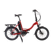 Vélo pliant à assistance électrique Juny : Rouge 11Ah