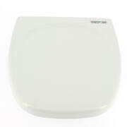 Siège avec couvercle couleur blanc