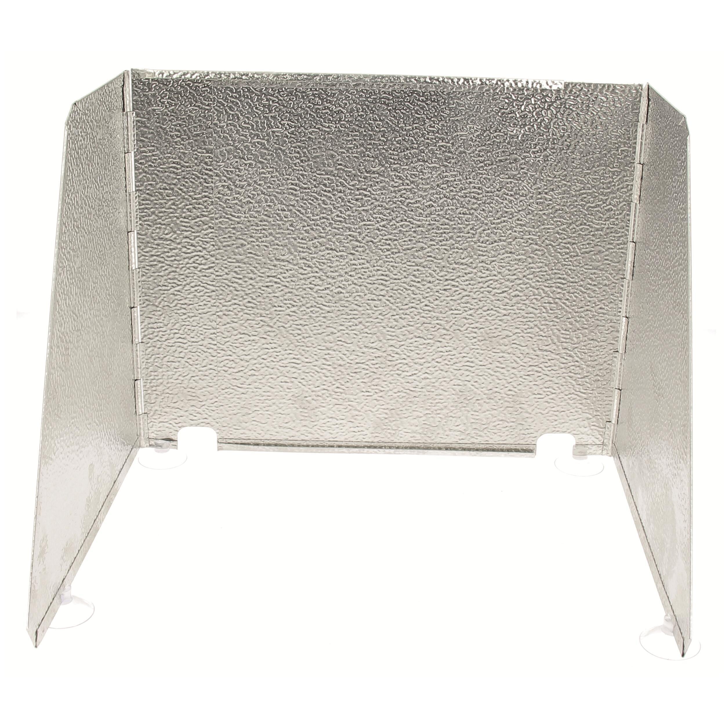 Pare-flammes aluminium extensibles : Hauteur 32 cm.