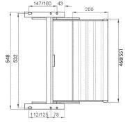 Marchepied manuel 550