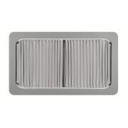 Rideaux d'occultation opaques - cellule 5 pièces