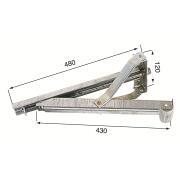 Vérin de stabilisation pour caravane et camping-car : inversé