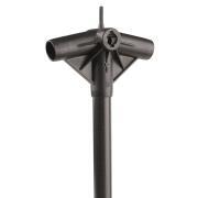 Supplément arm. fibre de verre diam. 30 mm pour auvent Ibiza, Garda et Bergamo prof. 240 à 300 cm.