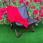 Couverture polaire : Rouge 130 x 180 cm