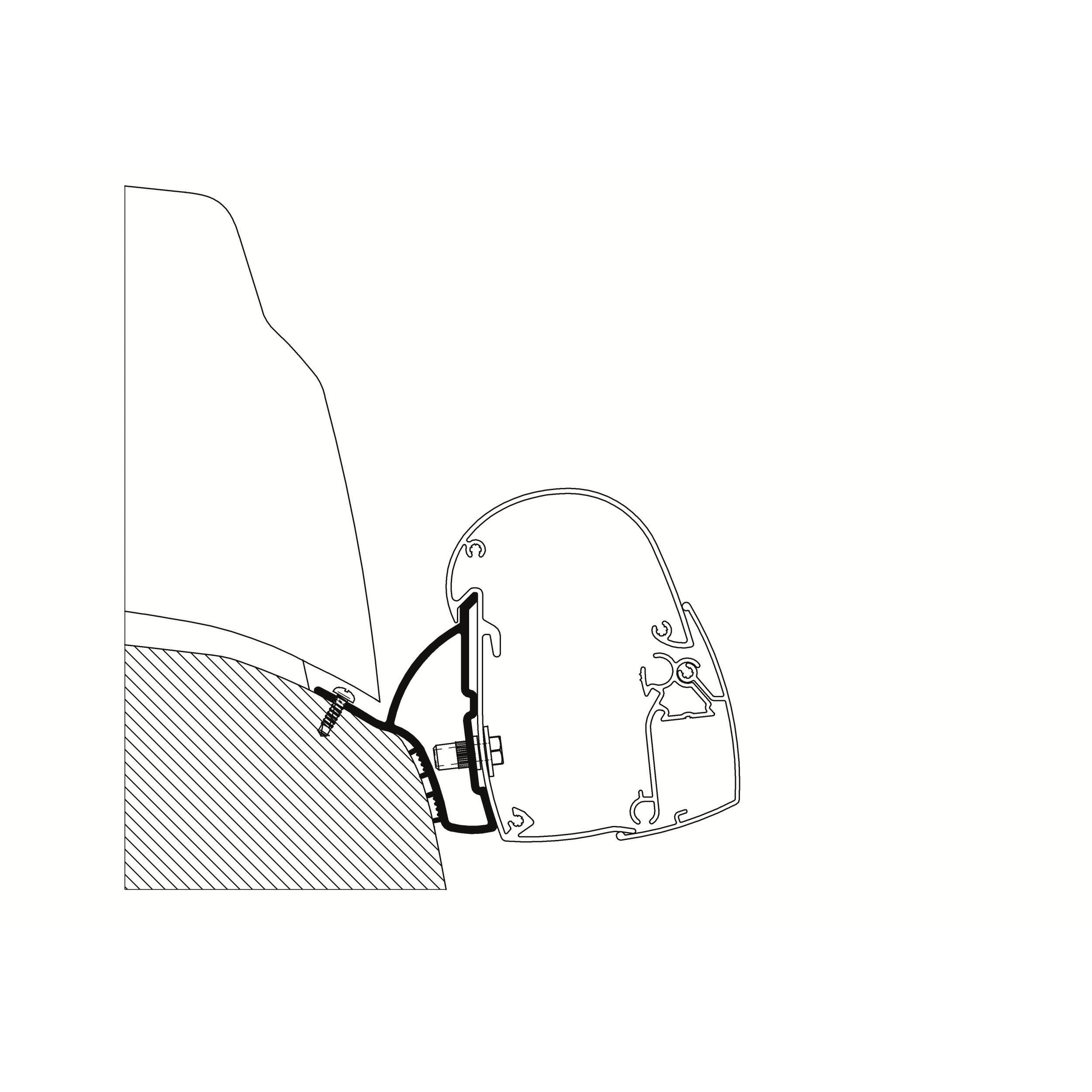 Adaptateur de stores Hymer Car 302