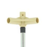 Croix centrale de tubes pour auvent