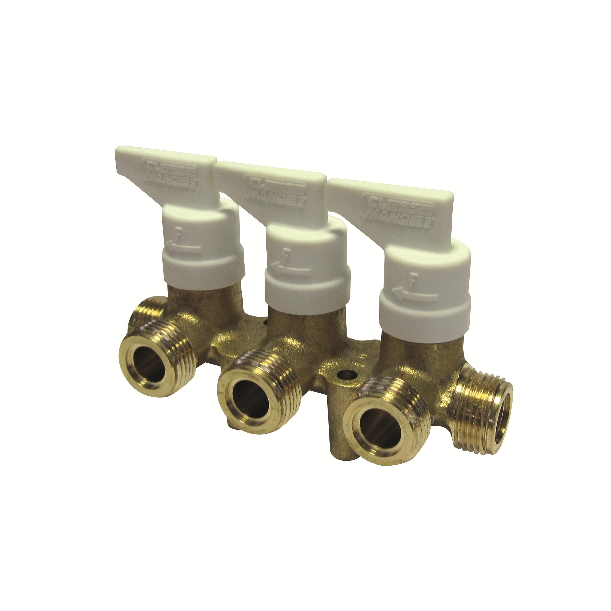 Vanne de distribution de gaz : 3 voies