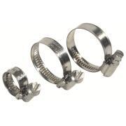 Colliers plats : Collier plat inox pour tuyau diam. 10 mm