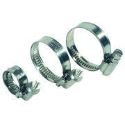 Colliers plats : Collier plat inox pour tuyau diam. 10 mm