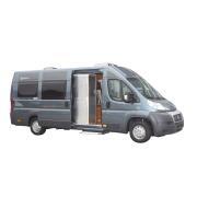 Rideau thermique pour porte coulissante