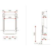Porte-vélos Bike Lift BR-System : Modèle Short Rail