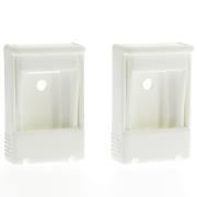 Support de fixation en plastique inférieur 2 pièces