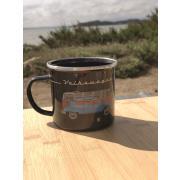 Mugs émaillés : Combi et Coccinelle