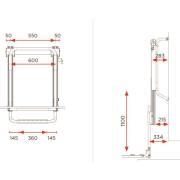 Porte-vélos Bike Lift BR-System : Modèle Short