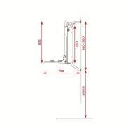Porte-vélos Bike Lift BR-System : Modèle Standard Rail