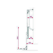 Porte-vélos électrique Bike Lift BR-System : Standard Rail