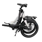 Vélo pliant à assistance électrique Juny : Blanc 11Ah