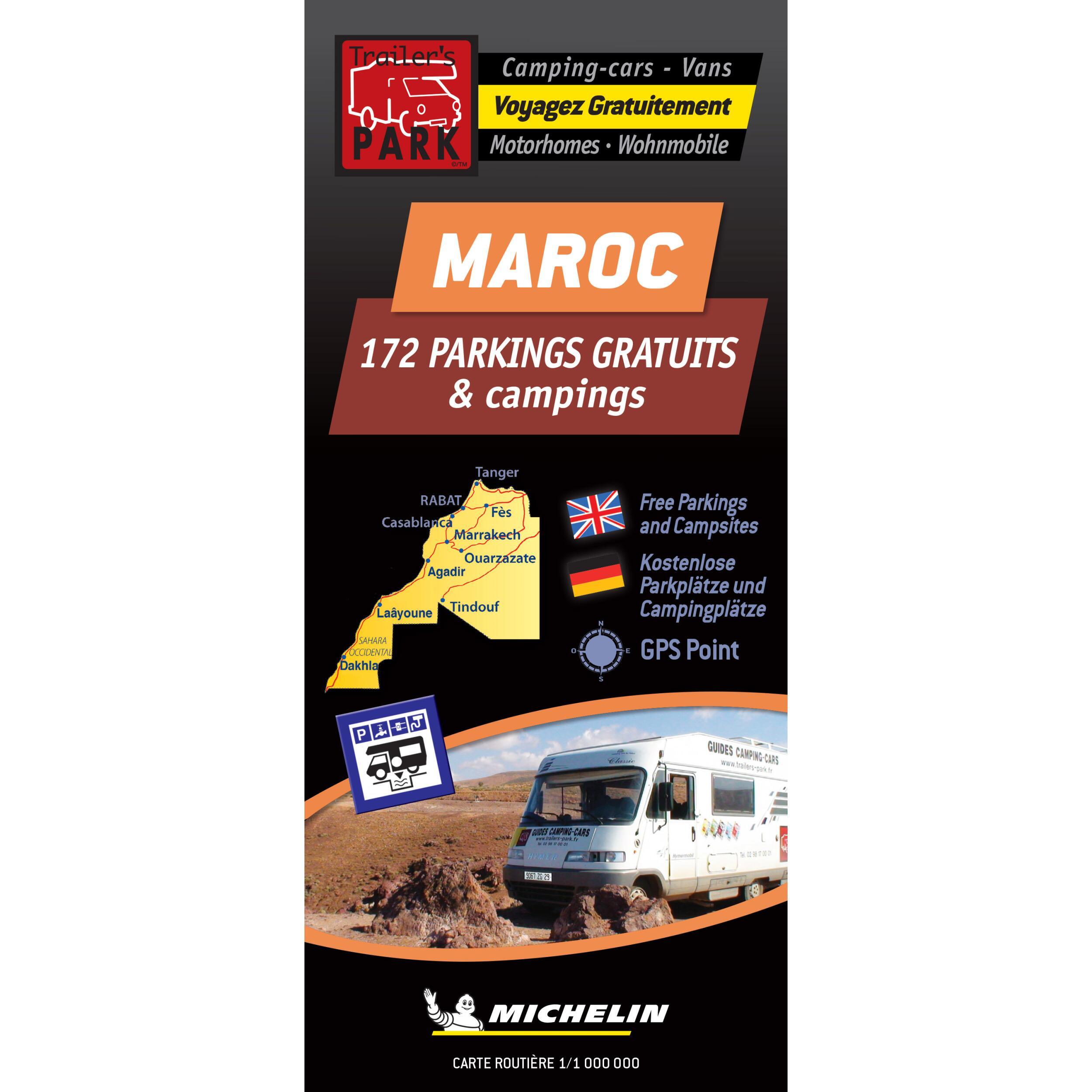 Cartes routières aires gratuites : Maroc