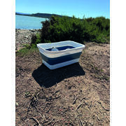 Bassine rétractable avec anses