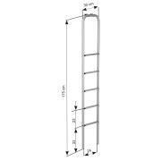 Echelle extérieure Omni Ladder : 5 marches