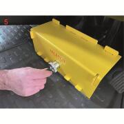 Antivol de pédales : Ford Transit depuis 2013 et Mercedes Benz Sprinter depuis 2006, boîtes automatiques