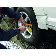 Sabot de roue compact : 