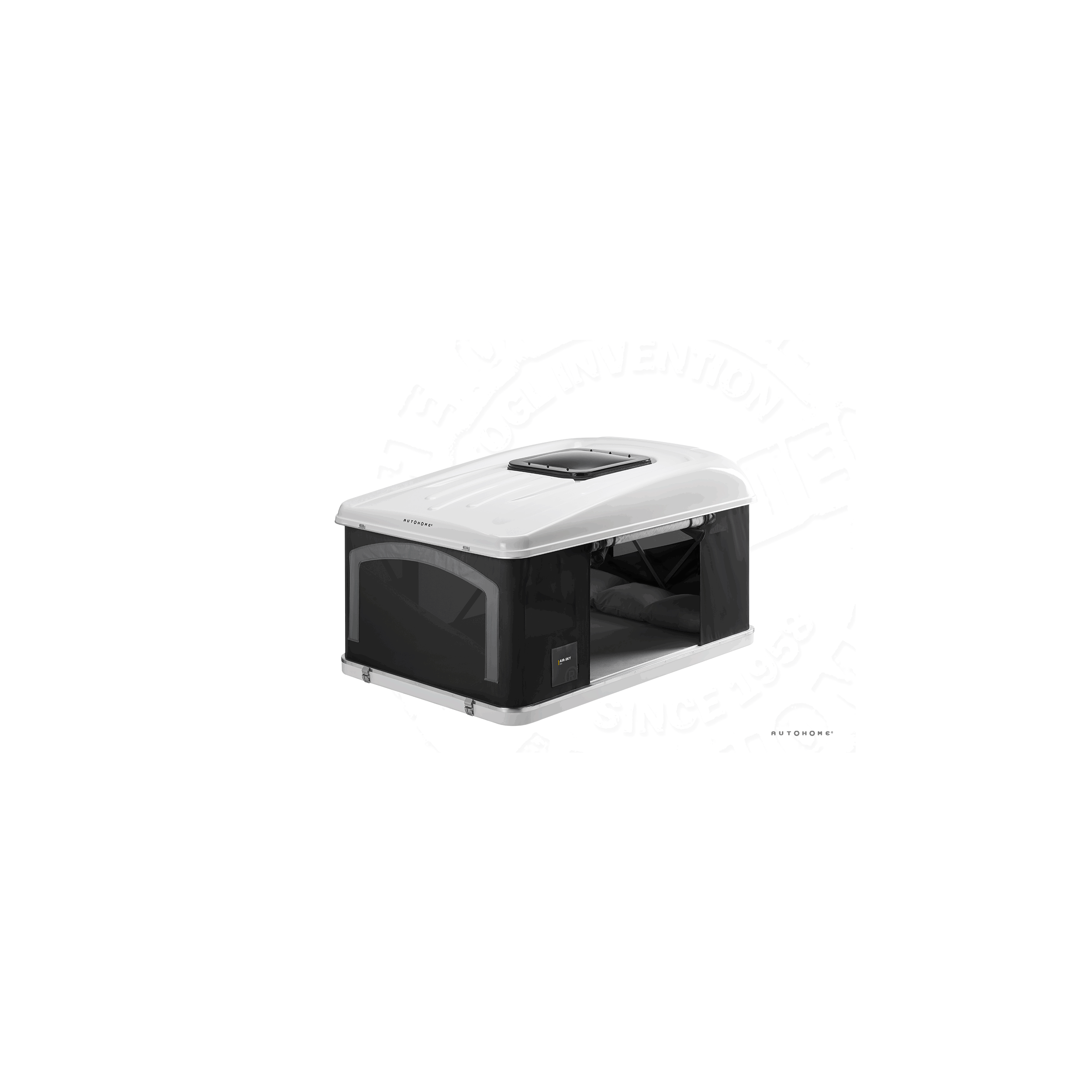 Tente de toit Maggiolina Air sky 360° : Medium X-Long  coloris carbone