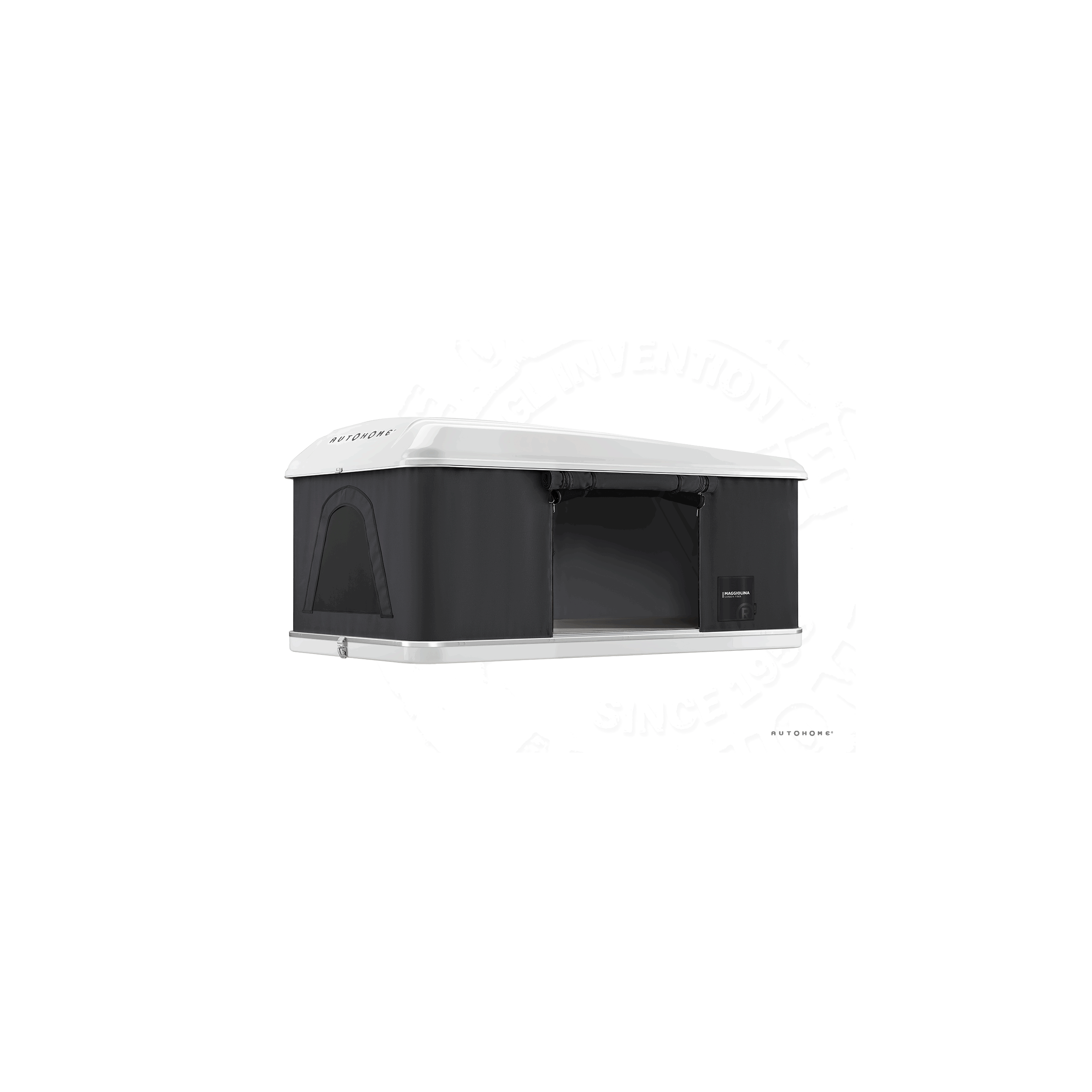 Tente de toit Maggiolina Airlander Plus : Medium coloris carbone