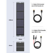 Panneau solaire portable : SC200