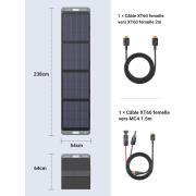 Panneau solaire portable : SC200