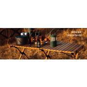 Lampe / enceinte de camping rechargeable Follow Light F1 : Noire