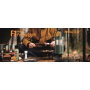 Lampe / enceinte de camping rechargeable Follow Light F1 : Noire