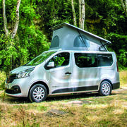 Toit relevable pour véhicule Renault Trafic 3 X82 : de dimension L1 H1 avec ouverture Avant
