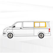 Baie Sunvan Volkswagen T5/T6 : Coulissante arrière gauche (L2)