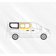 Baie Sunvan Renault Trafic 3 : Coulissante avant droit (L1/L2)