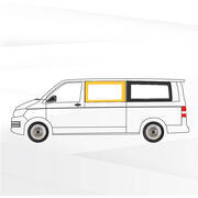 Baie Sunvan Volkswagen T5/T6 : Fixe avant gauche (L1/L2)