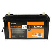 Batterie auxiliaire Power Line Gel : 120 Ampères