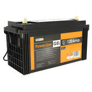Batterie auxiliaire Power Line Gel : 120 Ampères