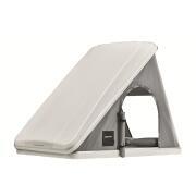 Tente de toit Columbus Variant : Medium X-Long coloris gris