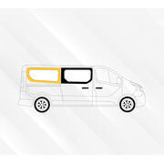 Baie Sunvan Renault Trafic 3 : Fixe arrière droit (L2)