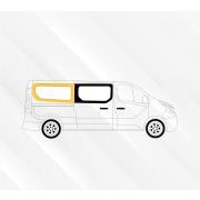 Baie Sunvan Renault Trafic 3 : Fixe arrière droit (L2)