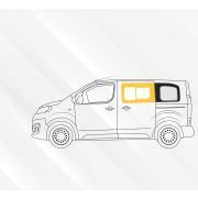 Baie Sunvan PSA Jumpy / Expert 3 / Scudo à partir de 2017 : Coulissante avant gauche (L1)