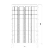 PANNEAUX SOLAIRES SEMI-FLEX : 100W