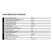 PANNEAUX SOLAIRES SEMI-FLEX : 100W