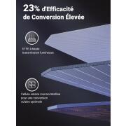 Pack Power station + sacoche + panneau solaire : Power station GS600