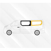 Baie Sunvan Renault Trafic 3 : Fixe arrière gauche (L2)