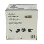 Ventilateur oscillant 12 Volts