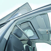 Toit relevable pour véhicule VW T5/T6/T6.1 : sca 194 de dimension L1 H1 avec ouverture Avant et Kit lit intégré de type Lattes